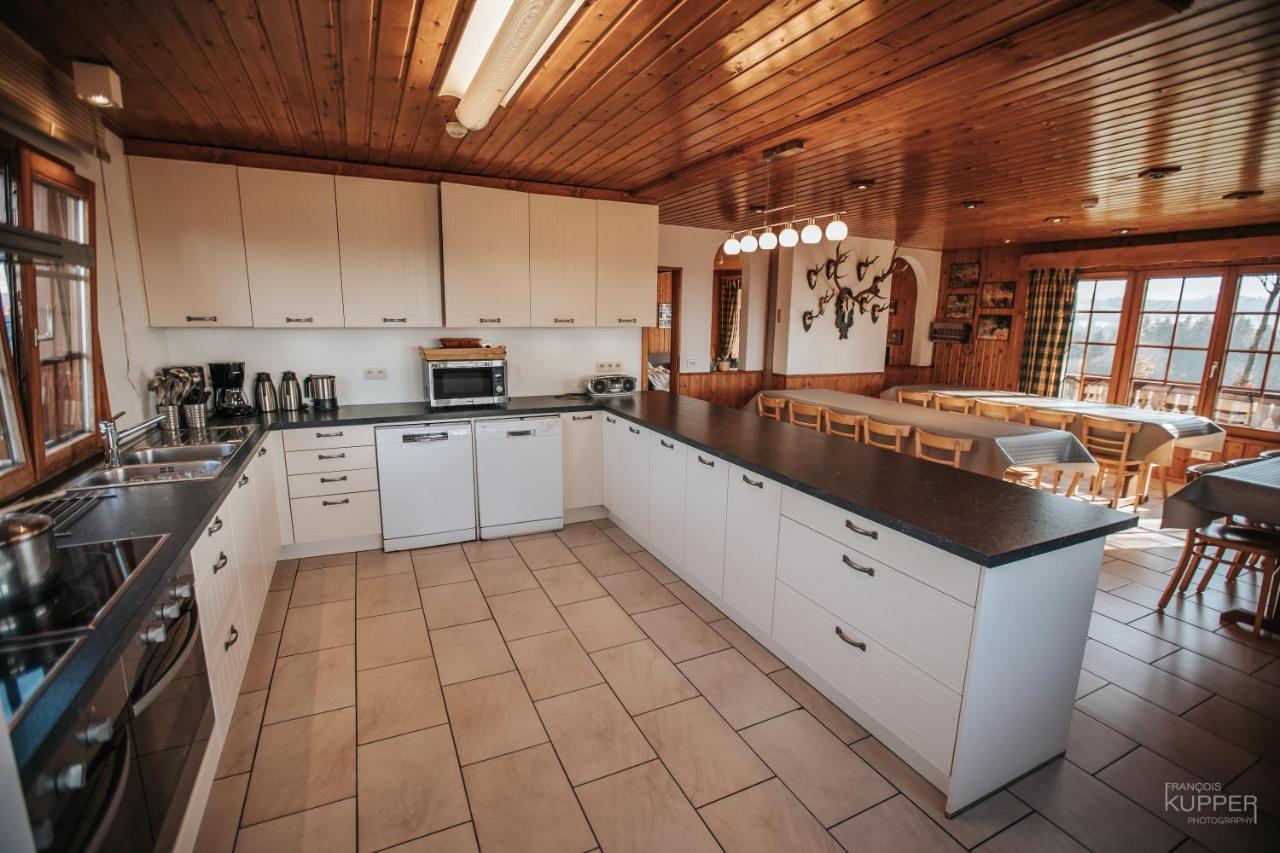 Le Gagnage 31 Pers- Malmedy, Rustique, Vue, Wellness Villa Exterior photo